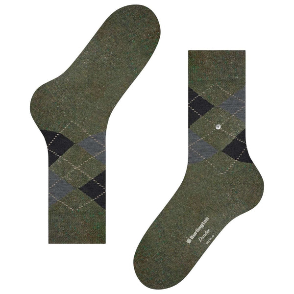 Burlington Green Dundee Socks