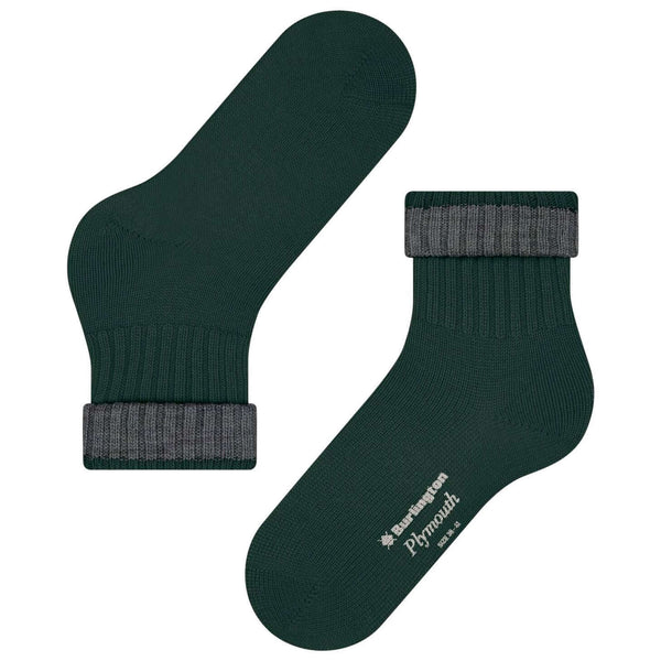 Burlington Green Plymouth Socks
