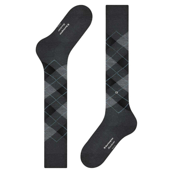 Burlington Grey Manchester Knee High Socks