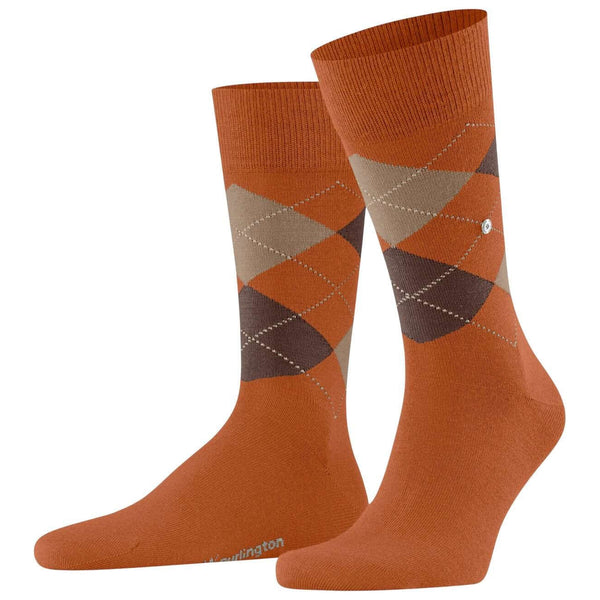 Burlington Orange Edinburgh Socks