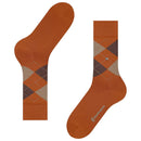 Burlington Orange Edinburgh Socks