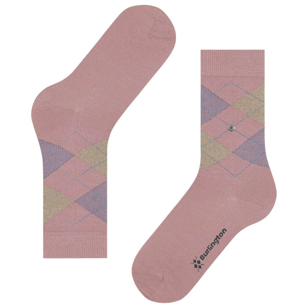 Burlington Pink Marylebone Socks