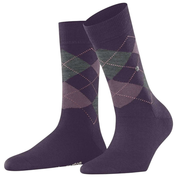 Burlington Purple Marylebone Socks