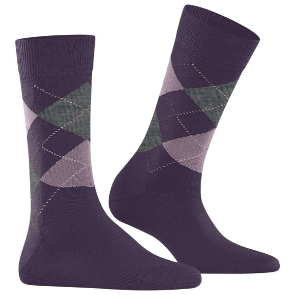 Burlington Purple Marylebone Socks