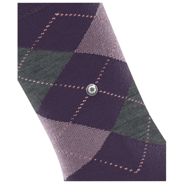 Burlington Purple Marylebone Socks