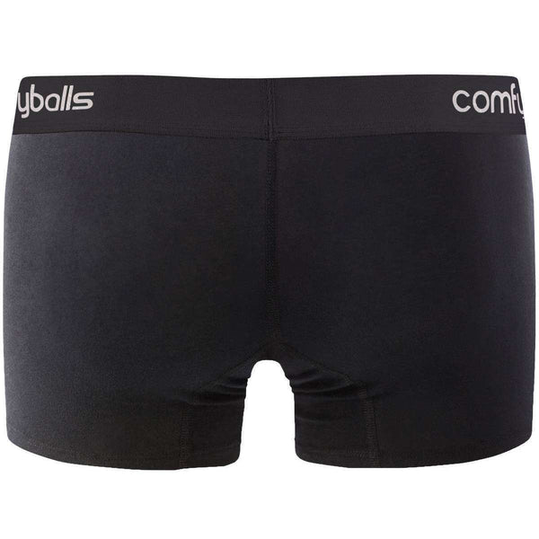 Comfyballs Black Performance Regular Boxers