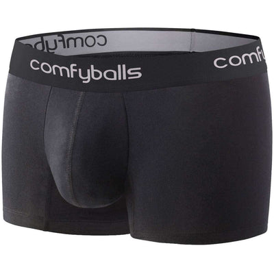 Comfyballs Black Performance Regular Boxers