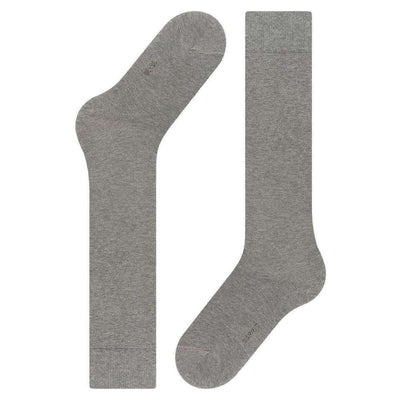 Esprit Grey Basic Pure Knee High Socks