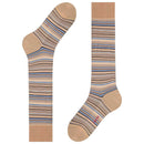 Falke Beige Microblock Knee High Socks