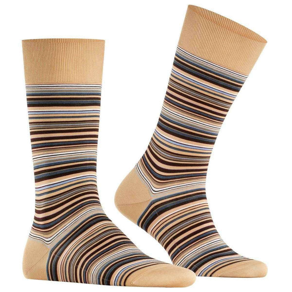 Falke Beige Microblock Socks