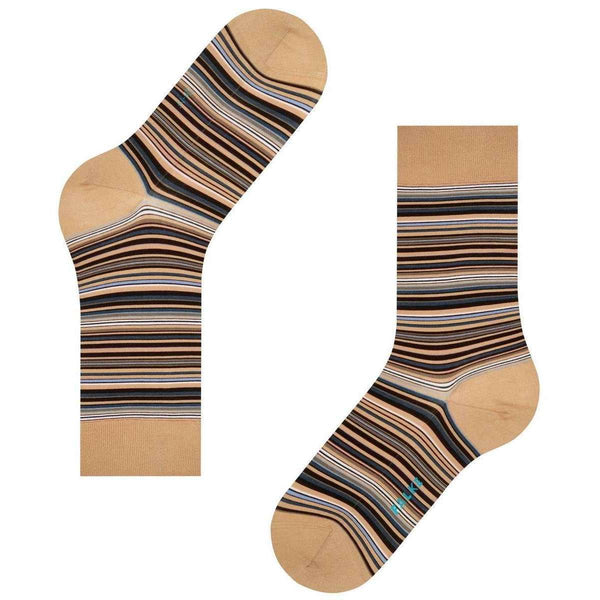 Falke Beige Microblock Socks
