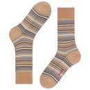 Falke Beige Microblock Socks