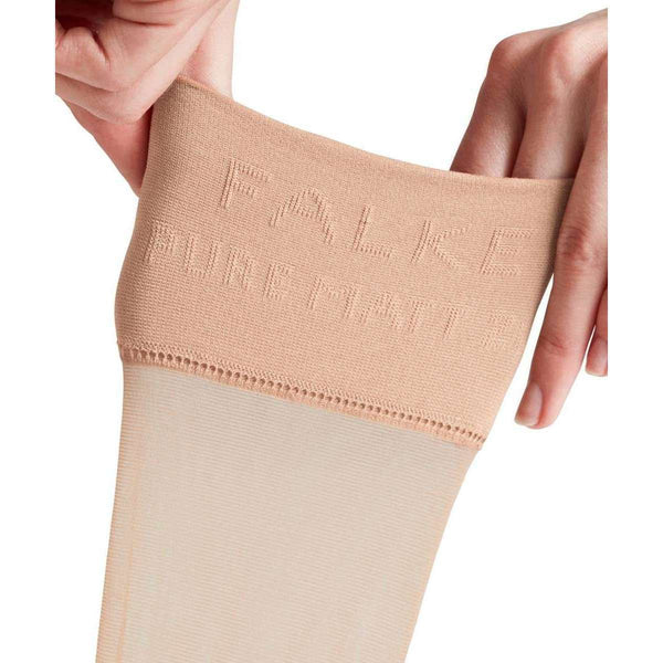 Falke Beige Pure Matt 20 Denier Knee High Stockings