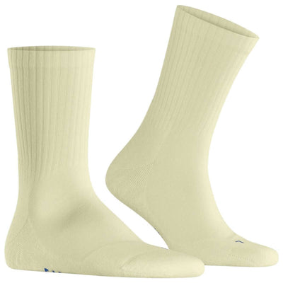 Falke Beige Run Rib Crew Socks