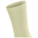 Falke Beige Run Rib Crew Socks