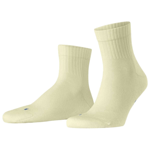Falke Beige Run Rib Short Socks