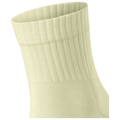 Falke Beige Run Rib Short Socks