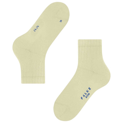 Falke Beige Run Rib Short Socks
