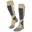Falke Beige SK2 Intermediate Skiing Knee High Socks