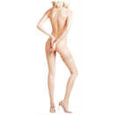 Falke Beige Seidenglatt 15 Den Stay Up Transparent Stockings