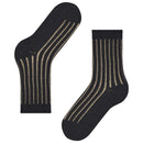 Falke Black Eyelet Socks