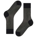 Falke Black Fine Shadow Socks
