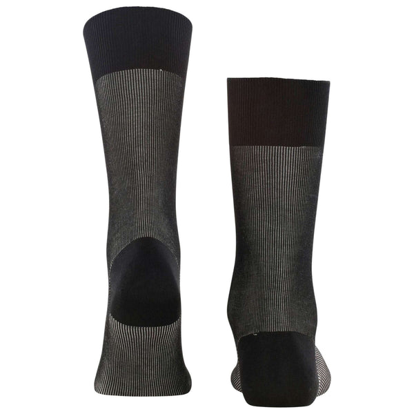 Falke Black Fine Shadow Socks