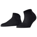 Falke Black Shiny Rib Sneaker Socks