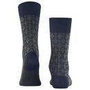 Falke Blue Artwork Tie Socks