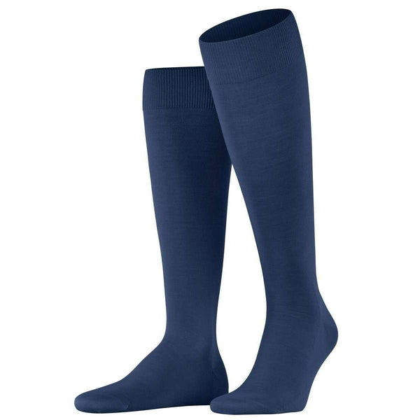 Falke Blue Climawool Knee High Socks