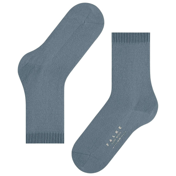 Falke Blue Cosy Wool Socks
