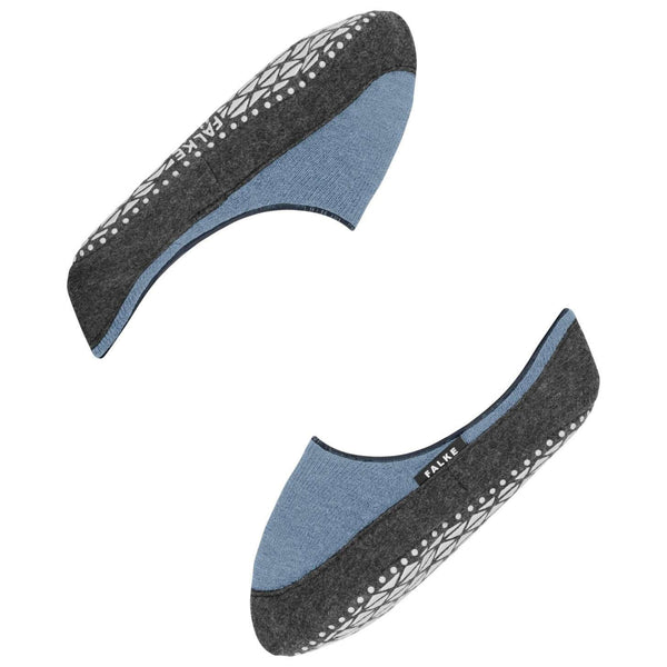 Falke Blue Cosyshoe Invisible Slipper Socks