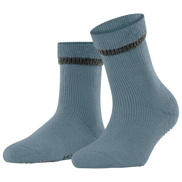 Falke Blue Cuddle Pad Slipper Socks