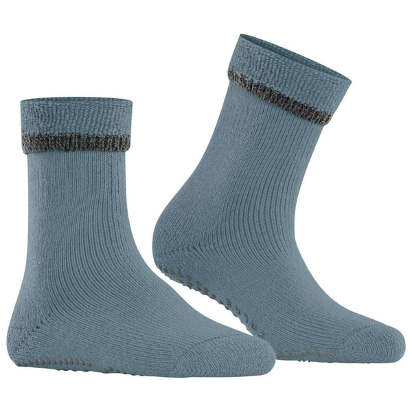Falke Blue Cuddle Pad Slipper Socks