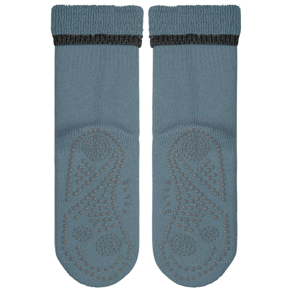 Falke Blue Cuddle Pad Slipper Socks