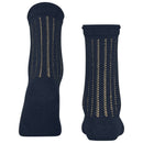 Falke Blue Eyelet Socks