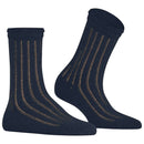 Falke Blue Eyelet Socks