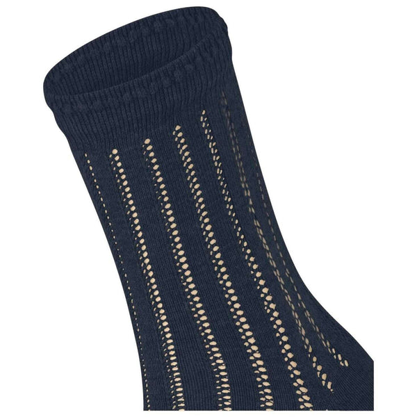 Falke Blue Eyelet Socks