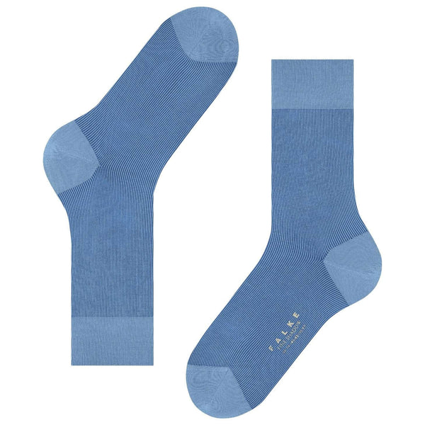 Falke Blue Fine Shadow Socks
