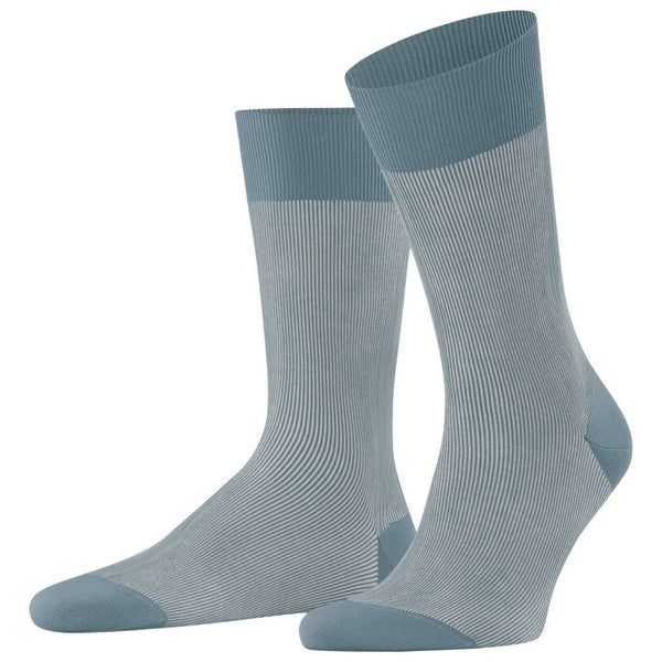 Falke Blue Fine Shadow Socks