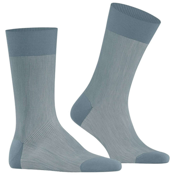 Falke Blue Fine Shadow Socks