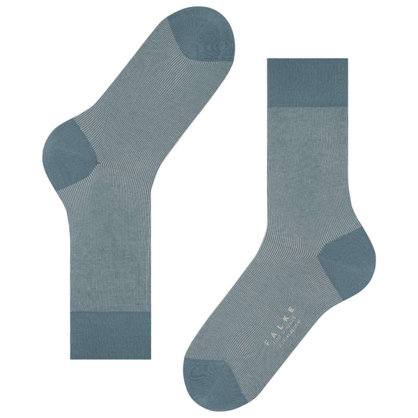 Falke Blue Fine Shadow Socks