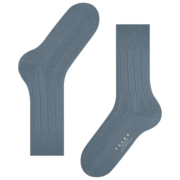 Falke Blue Lhasa Rib Socks
