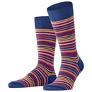 Falke Blue Microblock Socks