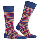 Falke Blue Microblock Socks