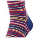 Falke Blue Microblock Socks