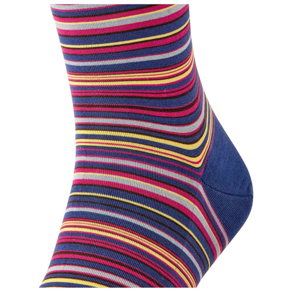 Falke Blue Microblock Socks