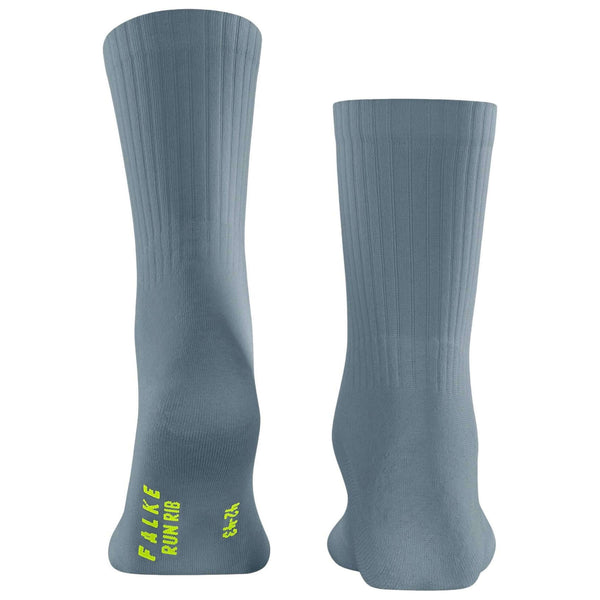 Falke Blue Run Rib Crew Socks