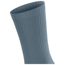 Falke Blue Run Rib Crew Socks