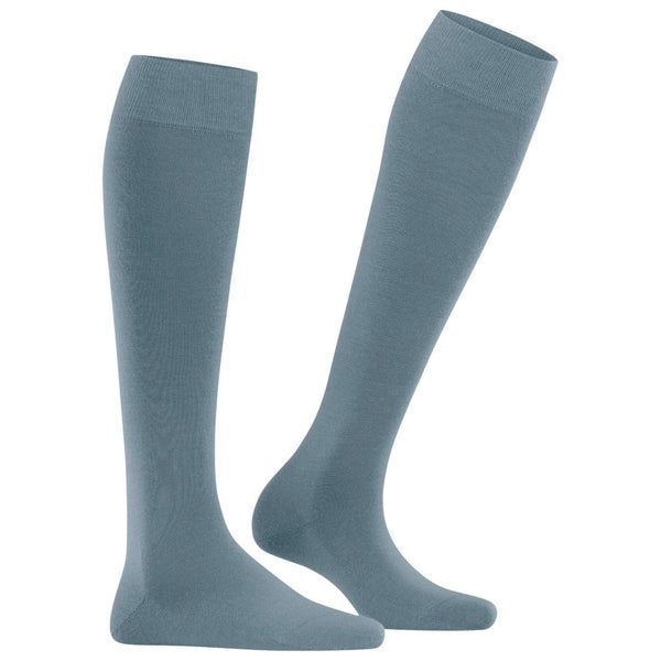 Falke Blue Softmerino Knee High Socks